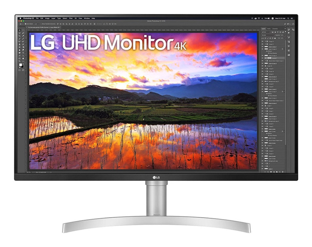 LG UltraFine 32UN650K-W 32 IPS Flat Screen 32-inch Monitors