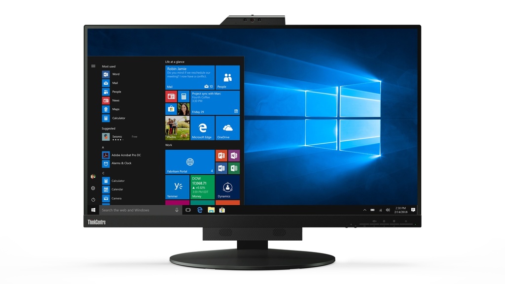 [9635313000] Lenovo ThinkCentre Tiny in One 27 Monitor 27 inch Flat Screen 27-inch Monitors