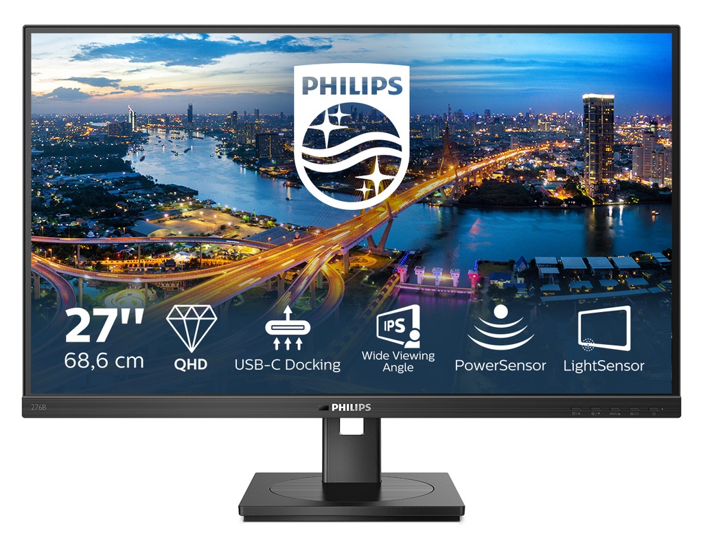 Philips 27 Inch (27 Inch) 2560 X FULL HD 276B1/00 Flat Screens