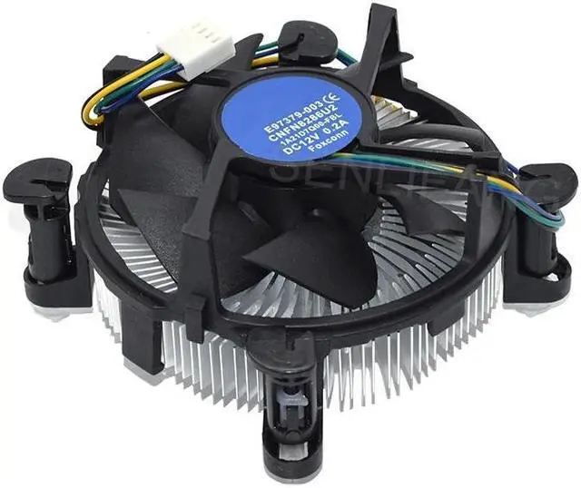[9687511000] Intel E97379-003 Air cooler aluminum Black Coolers
