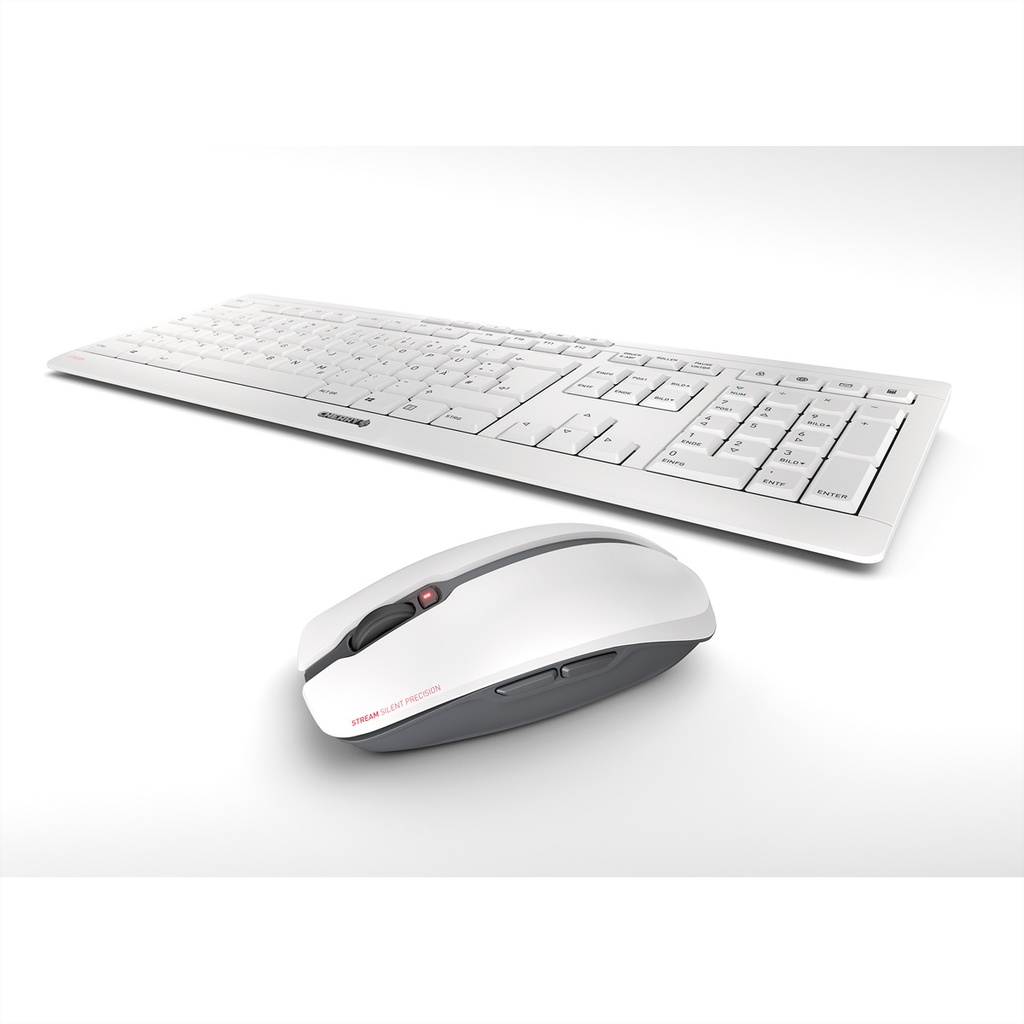 [9737548000] Cherry Stream desk-top keyboard and Maus Set desk-top 2,400 dpi Keyboards, Mice & Input Devices