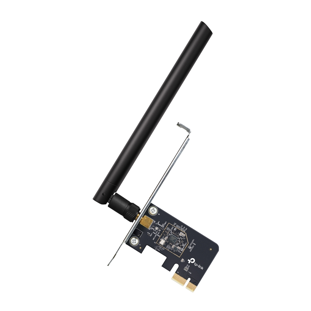 TP-LINK Archer T2E Internal Wireless PCI Express Wi-Fi 433 Mbit/s Black Silver