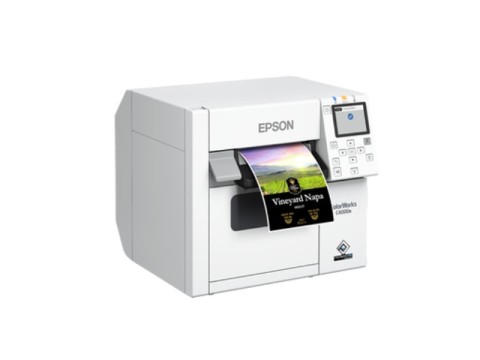 [12649116000] Epson ColorWorks C 4000 e mk C31CK03102MK Label Printer Inkjet Printers