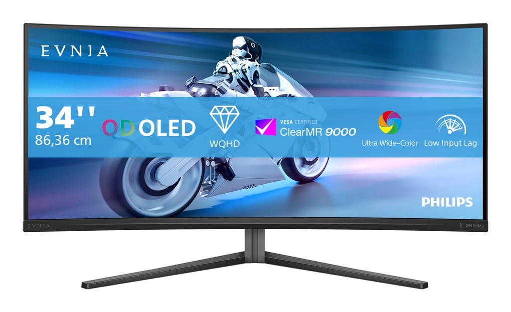 Philips Monitor Evnia 34M2C6500 00 34M2C6500/00 Flat Screen 34-inch Monitors