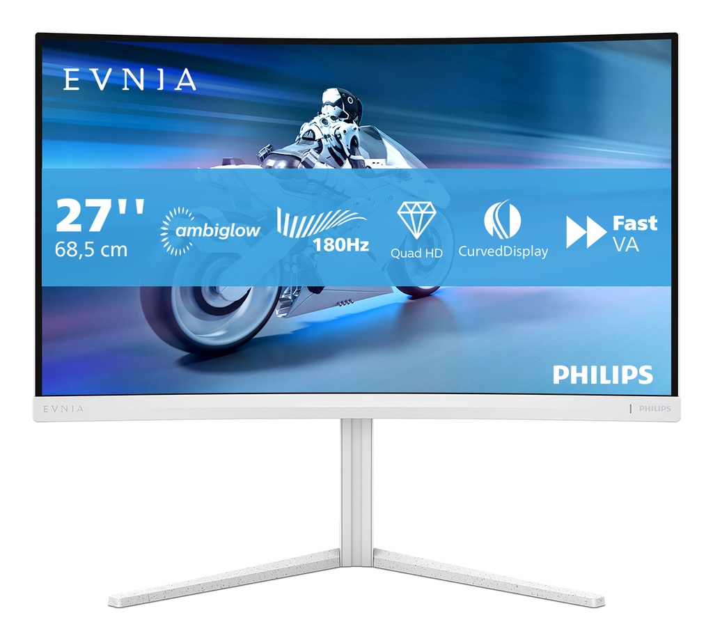 [19170970000] Philips Monitor Evnia 27M2C5501 00 27M2C5501/00 Flat Screen 27-inch Monitors