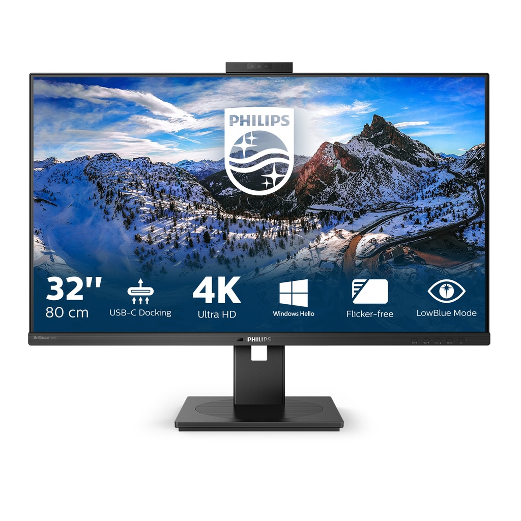 [9687602000] Philips P Line 80 cm (31.5 inch) 3840 x 2160 32 Inch 6 Kg - 24 Monitors 329P1H/00