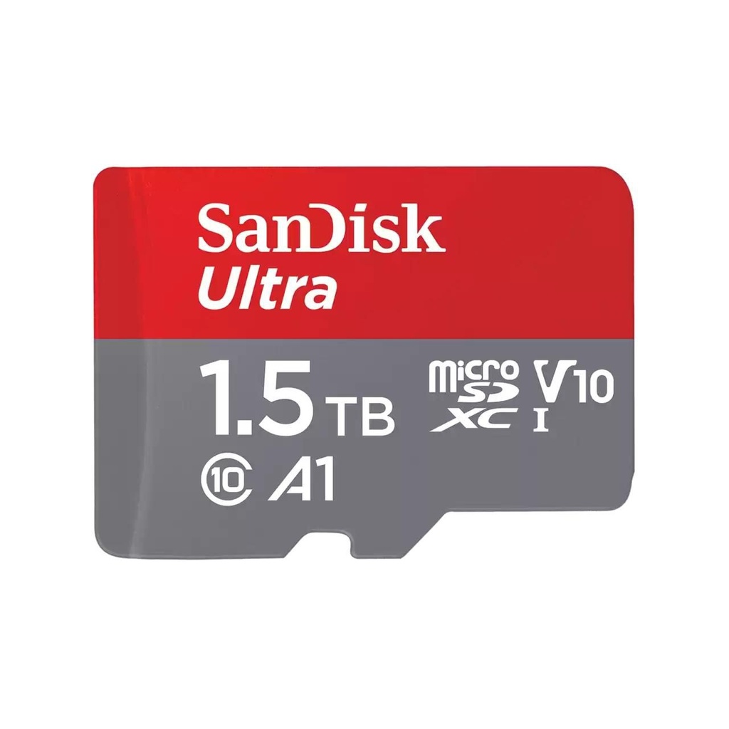 SanDisk Ultra 1.5 TB MicroSDXC Class 10 UHS-I 150 MB/s V10 Flash Memory