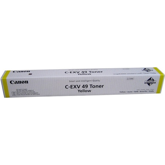 [3918140000] Canon C-EXV 49 19000 pages Yellow 1 PC(s) Original Toner Cartridges 8527B002