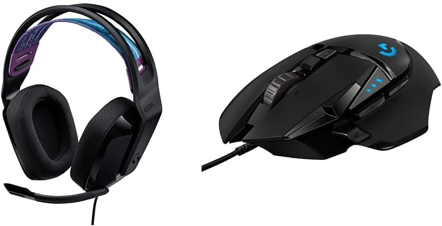 [11209871000] Logitech g G335 Wired Gaming Headset Headset 7.1 Audio Equipment