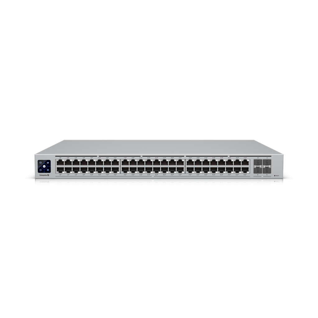 [11883222000] Ubiquiti UniFi USW Enterprise 48 PoE Switch Enterprise 48 PoE Switch Copper Wire Network Equipment