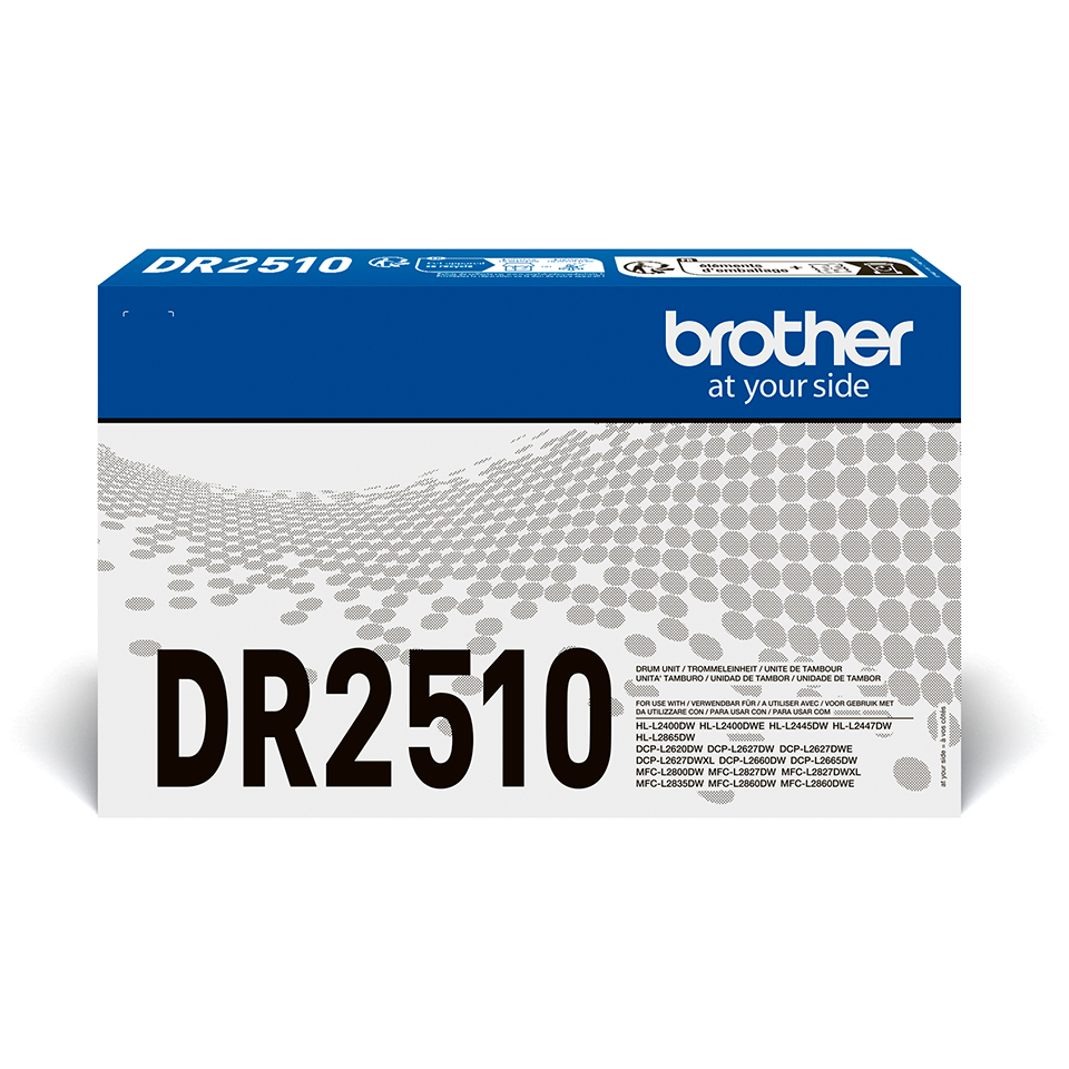 [16675481000] Brother DR-2510 Original HL-L2445DW HL-L2400DWE 1 PC(s) 15000 pages Vietnam Black Toner Cartridges DR2510