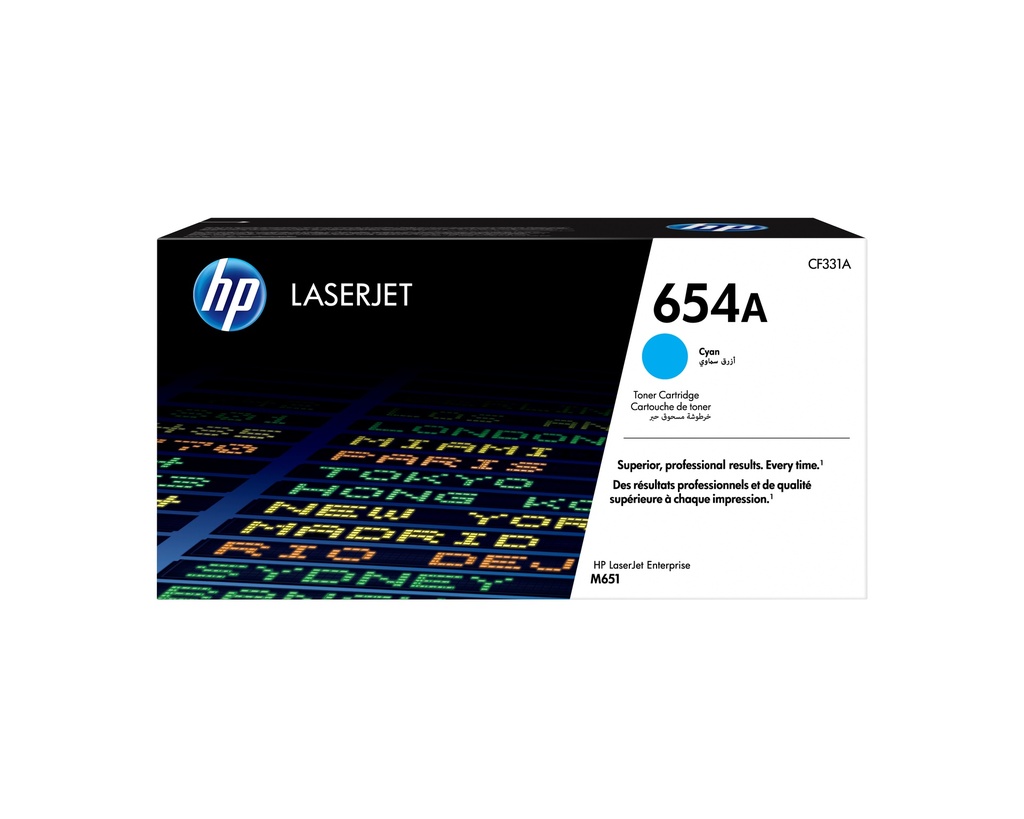 HP CF331A Toner Cyan 654 A Original Toner Cartridge Toner Cartridges