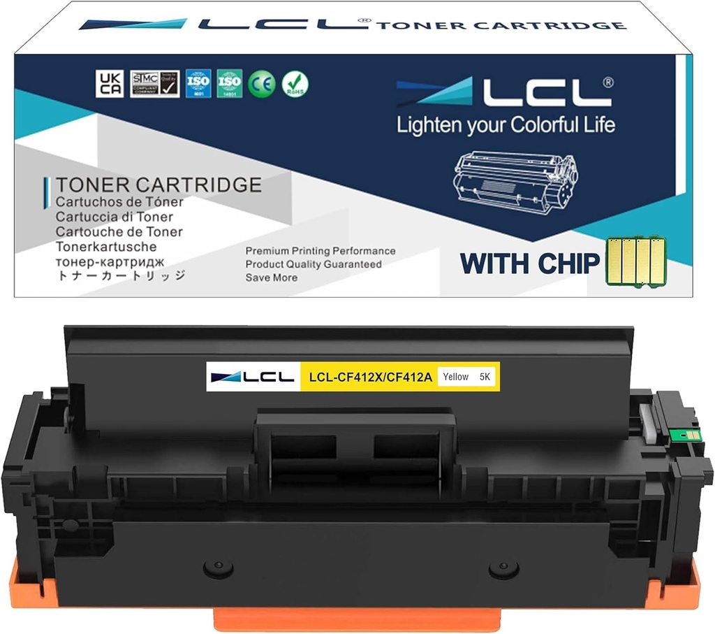 HP 410X original Contract Toner cartridge CF412XC yellow HY Original Toner Cartridge Toner Cartridges