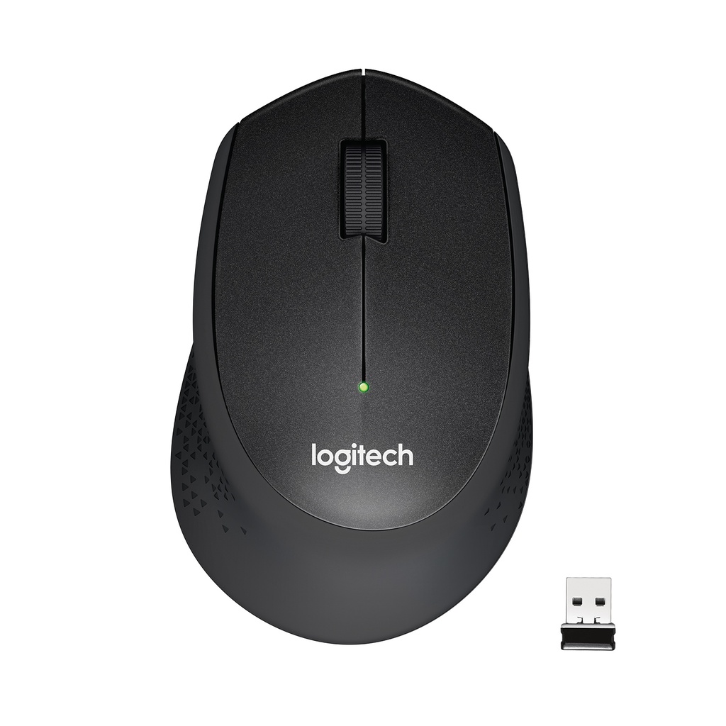 Logitech M330 SILENT PLUS Right-hand Mechanical RF Mouse USB 3.0 Wireless 910-004909 Input Devices
