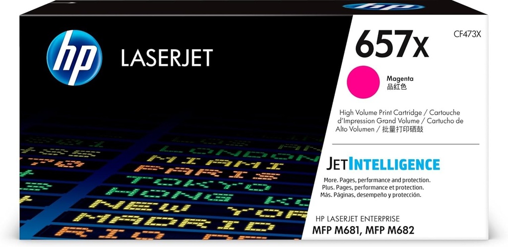 HP 657X Mgn Contract LJ Toner Cartridge 23000 pages Magenta 1 Original Cartridges CF473XC