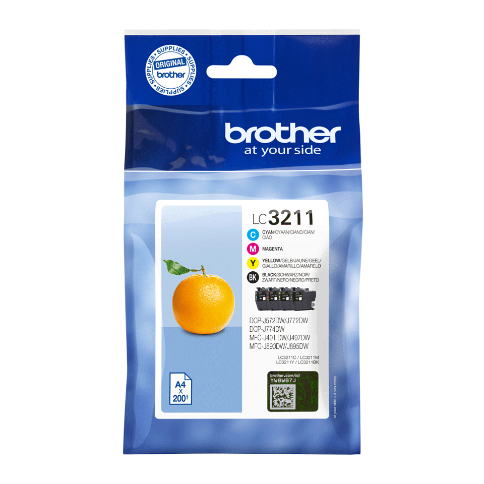 [5877905000] Brother LC 3211 Multipack LC3211VALDR Original Ink Cartridge Ink Cartridges