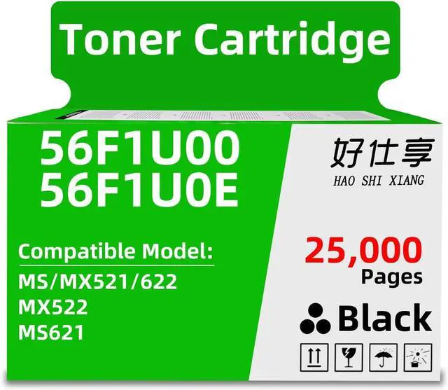 [6242160000] Lexmark Toner 56F2U0E Black Original Toner Cartridge Toner Cartridges