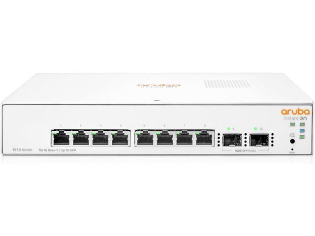 [8874133001] HPE Instant On 1930 8G 2SFP Switch Switch Fiber Optic Network Equipment