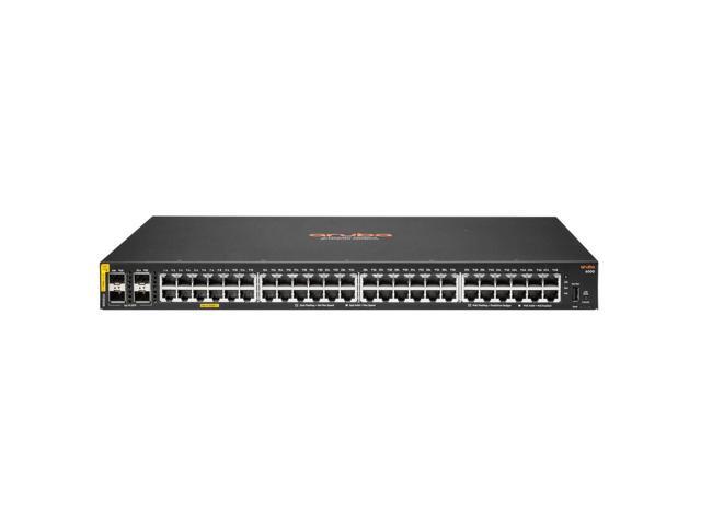 HPE network CX 6000 48G Class4 PoE 4SFP 370 W Managed Switch Equipment R8N85A#ABB