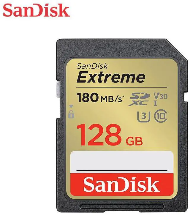 [13707538000] SanDisk Extreme SD Uhs-I memory card Extended Capacity SD (SDXC Flash Memory