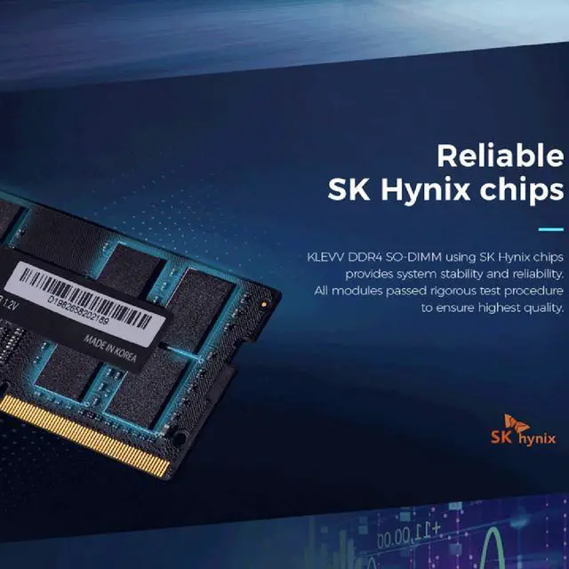 [21472473000] Klevv 16 GB DDR 4-RAM SO-DIMM PC3200 KLEVV Cl22 16 GB DDR 4 Memory Modules