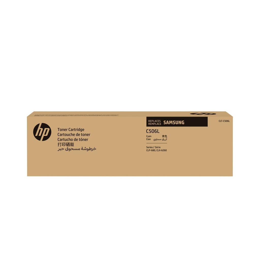 HP CLT-C506L High-Yield Cyan Original Toner Cartridge Cyan 1 PC(s Toner Cartridges