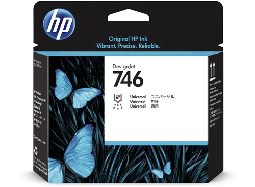 HP 746 DesignJet Printhead HP DesignJet Z6 Printer series HP Designjet Z9 Printer series Thermal inkjet P2V25A Singapore 28 mm 143 mm Ink Cartridges
