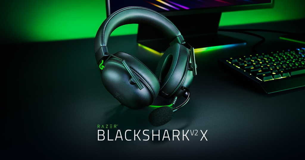 [11974704000] Razer Black Shark V2 X Gaming Headset Headset 7.1 Audio Equipment