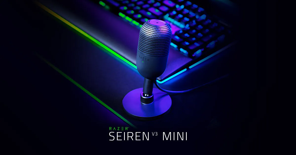 [18353228000] Razer Seiren V3 Mini White microphone Microphone 96 KHz Audio Equipment