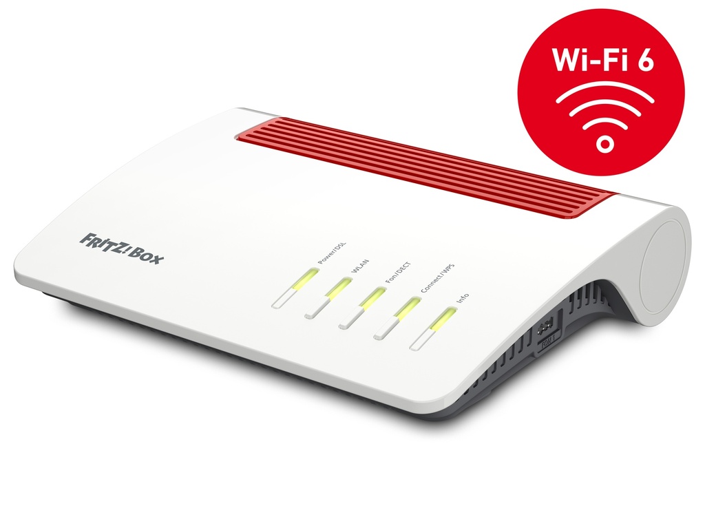 [12704316000] FRITZ! Box 7590 ax Wi Fi Router Router Wi-Fi Network Equipment