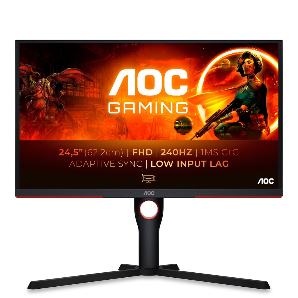 [14882791000] AOC Monitor Gaming 25G3ZM BK 25G3ZM/BK Flat Screen 62.2 cm Monitors