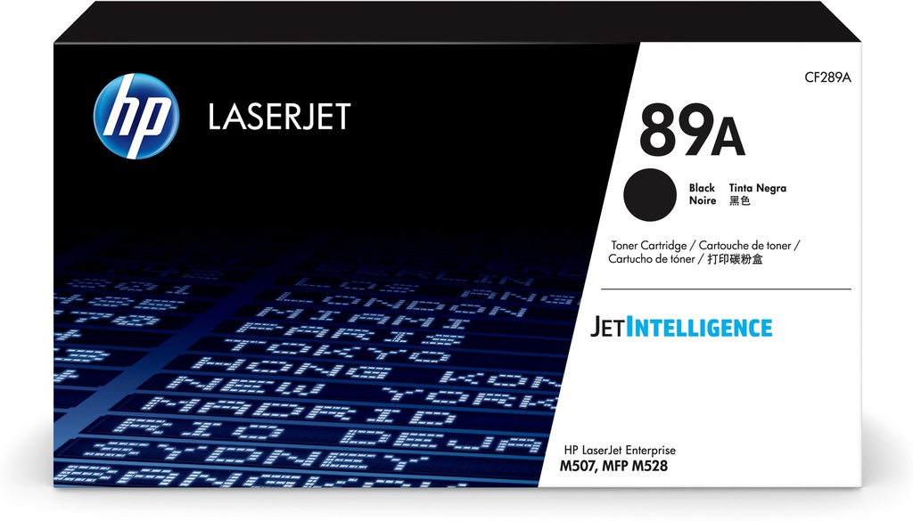 HP 89 A Black Original LaserJet Toner Cartridge 5000 pages Cartridges CF289A