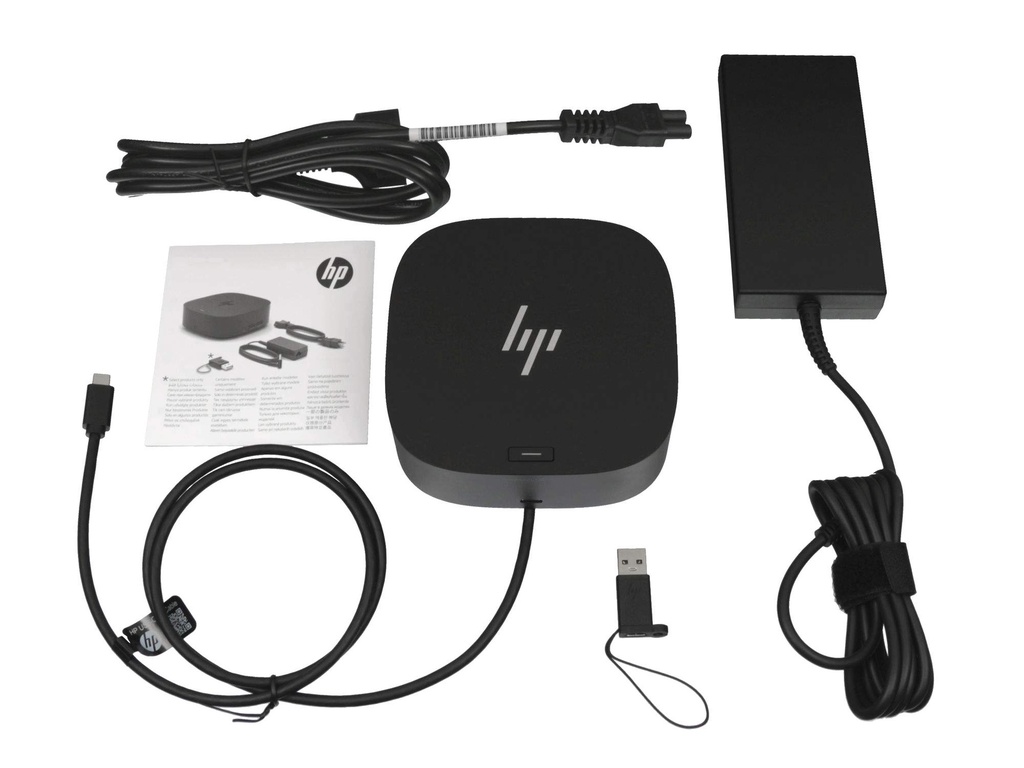 HP USB-C/A Universal Dock G2 Wired USB 3.2 Gen 1 (3.1 Charging / Docking Station Black Laptop Accessories 5TW13AA#ABB