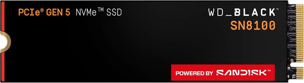 [20696508000] WD_BLACK SSD WD Black Sn8100 M.2 SSDs