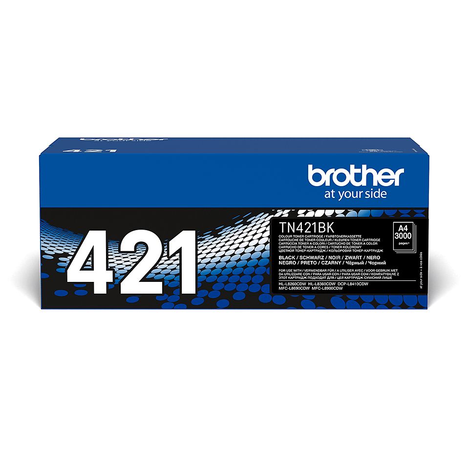 Brother Toner TN-421BK Black TN421 Original Toner Cartridge Toner Cartridges