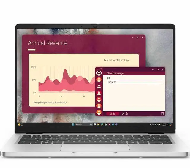 Dell Pro 14 PC14250 14 inch Intel Core 5 120U 16 GB RAM 512 GB SSD Windows 11 Pro -[CTO] Core i5 Mobile 512 GB Laptops