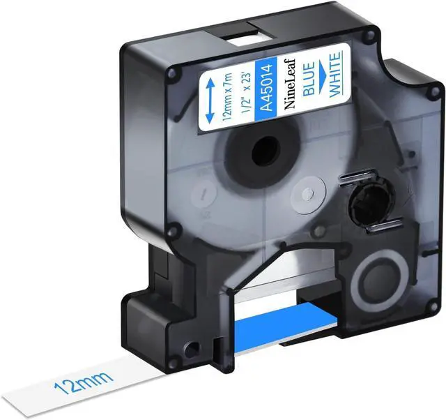 [434114000] Dymo D1 Selbstklebende labels blue auf white Rolle x 1 n Labels Printer Media