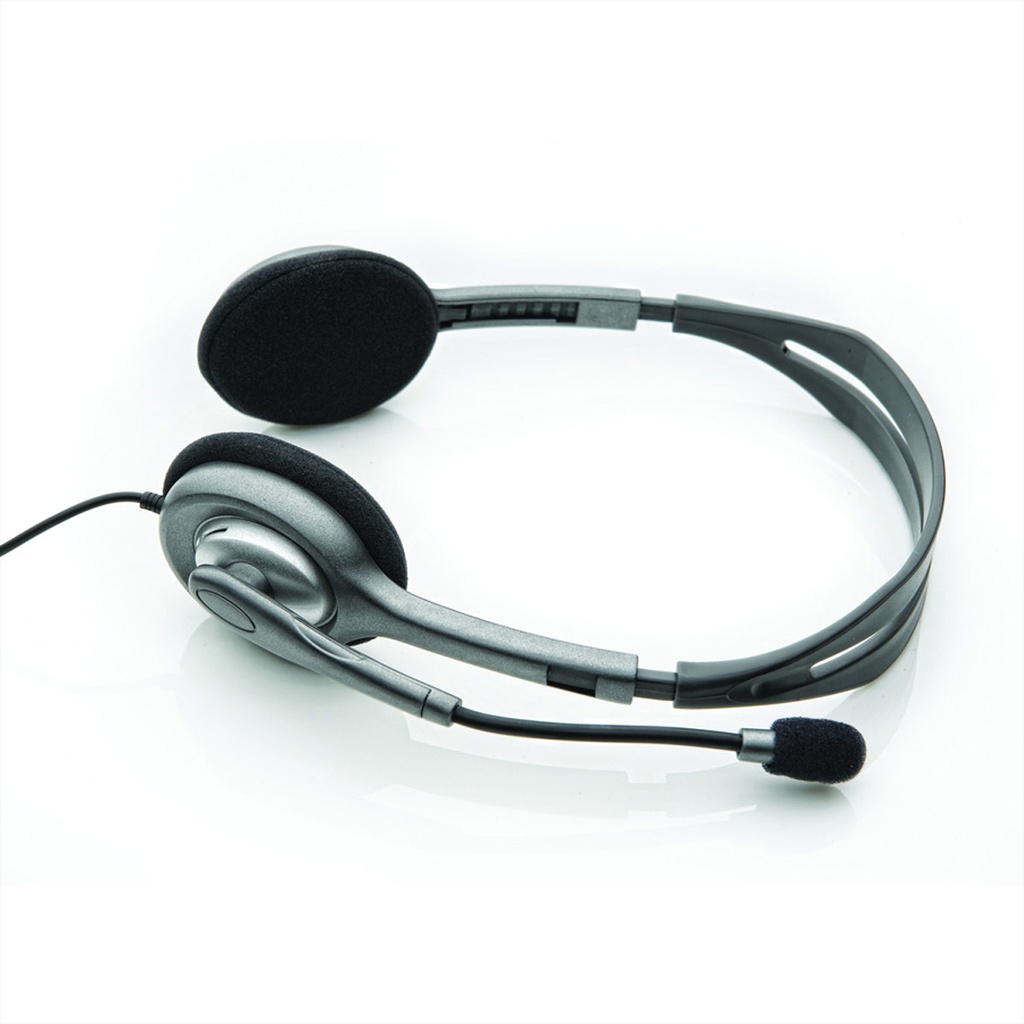 [1512264000] Logitech H110 Stereo Headset Headset 20 KHz Audio Equipment