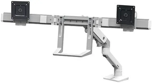 [5192113000] Ergotron HX Desk Dual Monitor Arm White Monitor Accessories