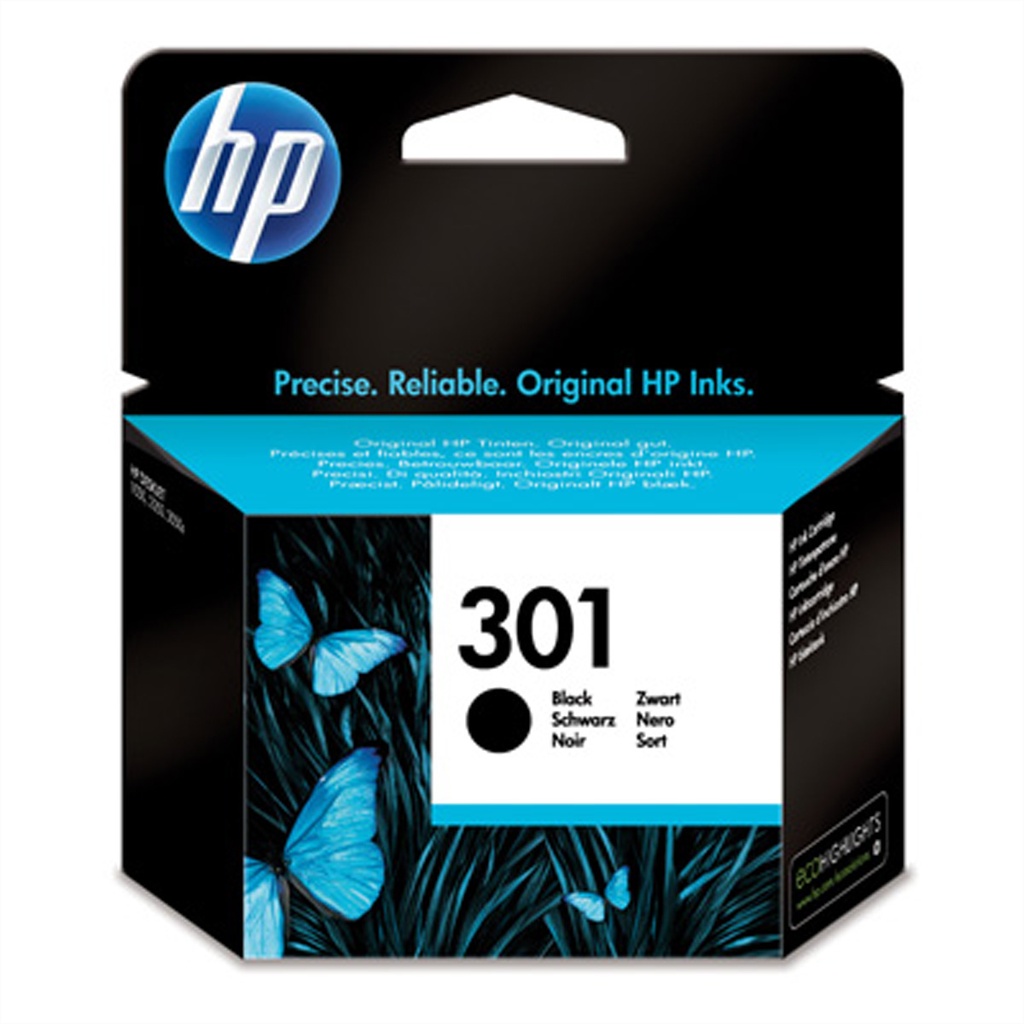 [1559963000] HP DeskJet 301 Ink Cartridge Original Black 3 ml Ink Cartridges