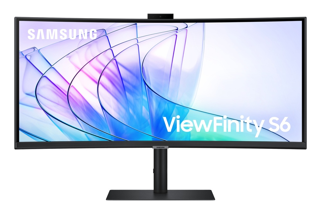 Samsung ViewFinity S6 S34C652Vau Curved Monitor 34 inch UWQHD VA Flat Screen 34-inch Monitors