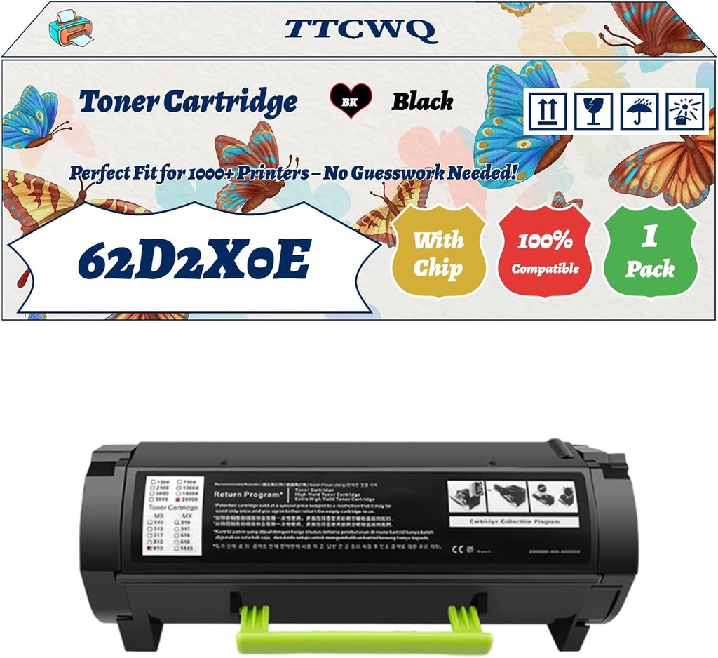 Lexmark 622X 45000 pages Black 1 PC(s Toner Cartridges
