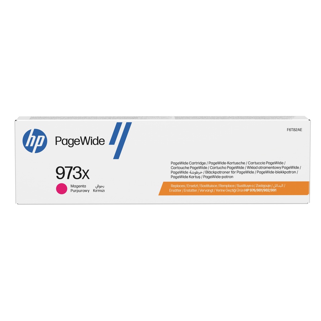 HP 973X High Yield Magenta Original PageWide Cartridge Magenta 1 PC(s) 7000 pages Ink Cartridges