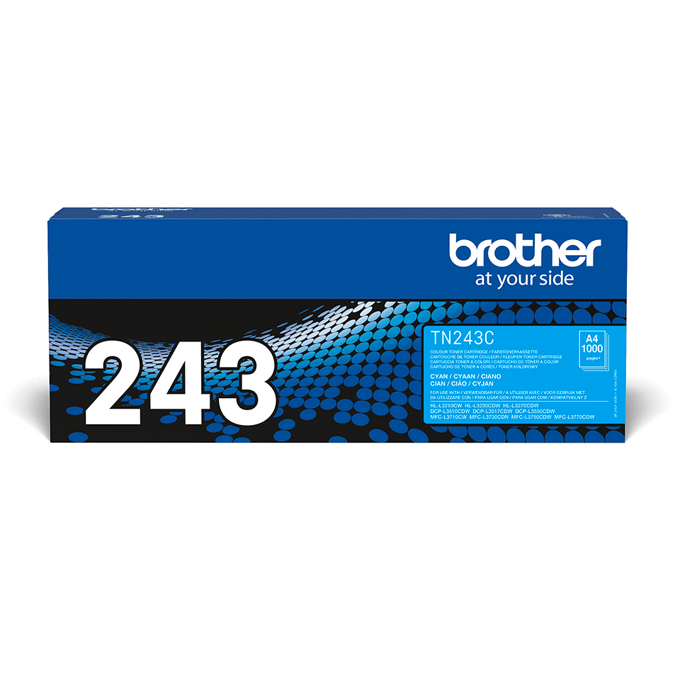 Brother Toner TN-243C Cyan TN243 Original Toner Cartridge Toner Cartridges