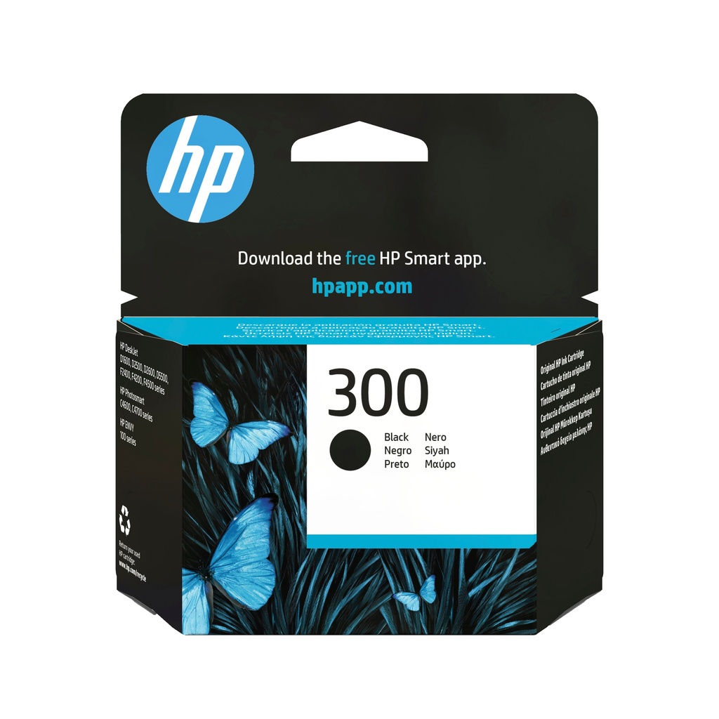 [7504366000] HP 300 Black Tintenpatrone Original Ink Cartridge Ink Cartridges