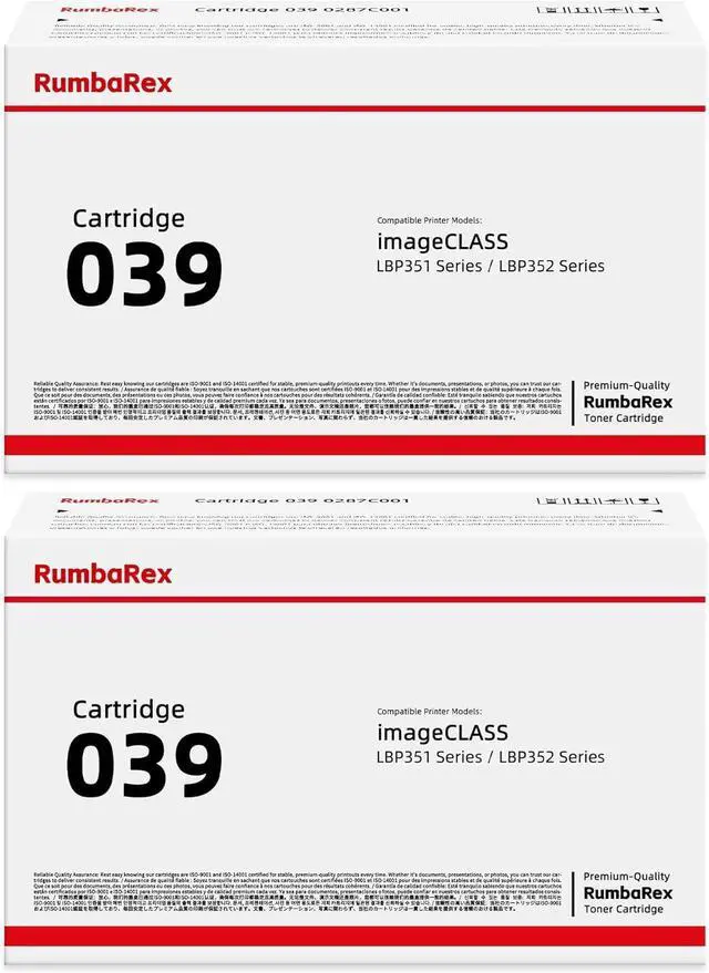 Canon CRG-039 H 25000 pages Black 1 PC(s Toner Cartridges