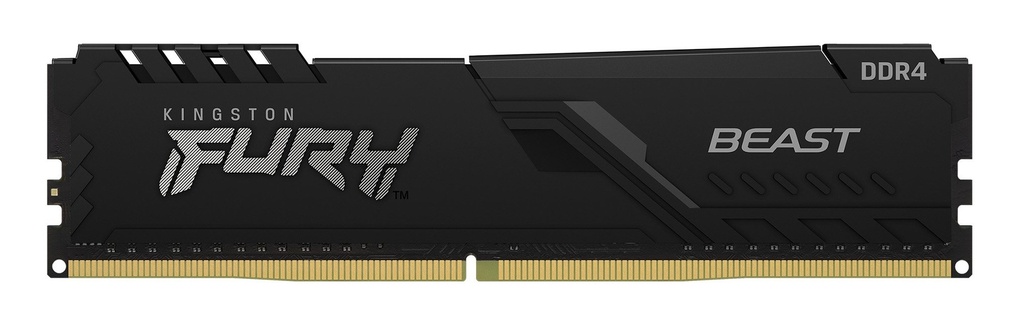 Kingston FURY Beast 16 GB 3200MT/s DDR 4 CL16 DIMM Black 16 GB 1 x 16 GB DDR 4 288-pin DIMM Memory Modules