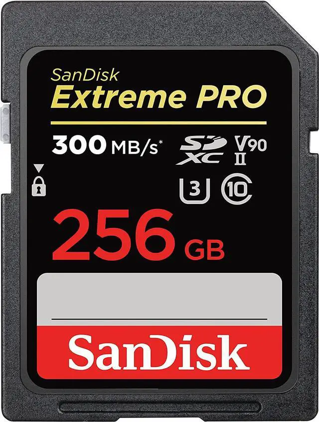 SanDisk SDSDXEP 256G GN4IN 256 GB SDXC Class 10 UHS-II 280 MB/s 100 MB/s Flash Memory