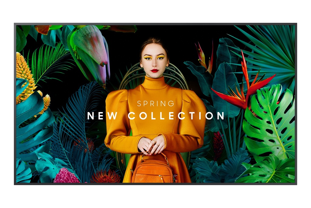 Samsung QH75C flat panel 190.5 cm (75 inch) LCD 3840 x 2160 pixels Wi-Fi 24/7 Digital Signage