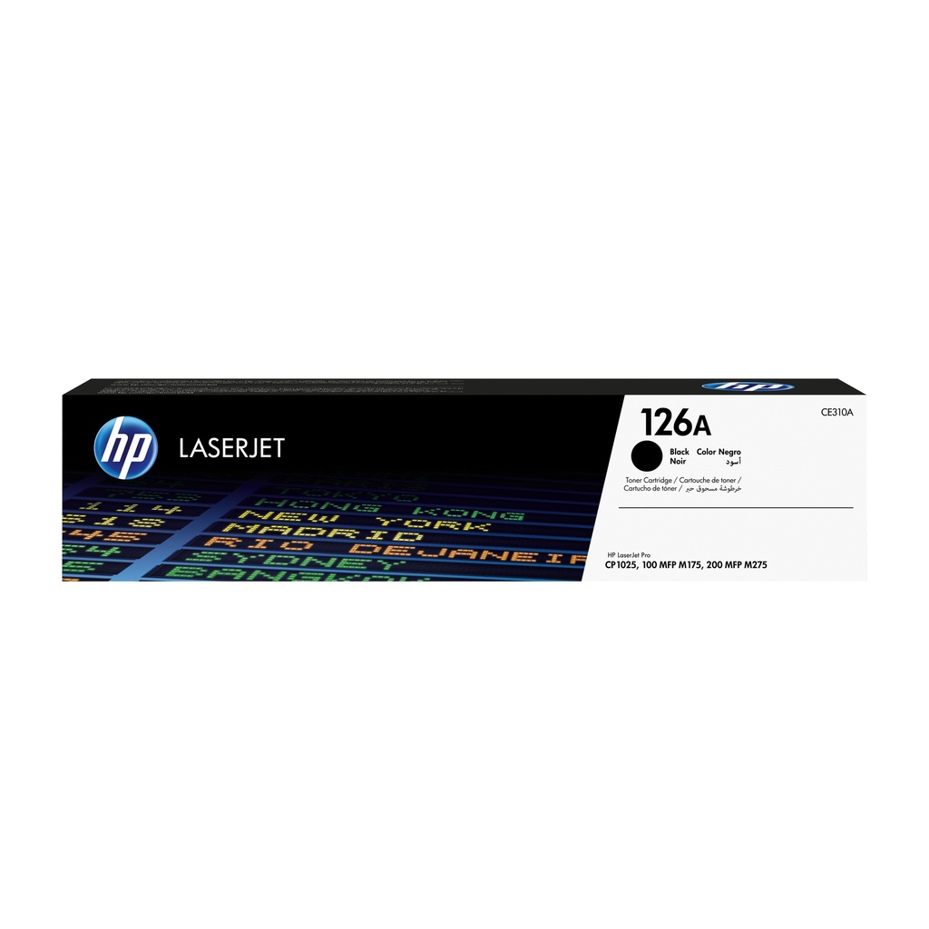HP 126 A Black Original LaserJet Toner Cartridge 1200 pages Black 1 PC(s Toner Cartridges